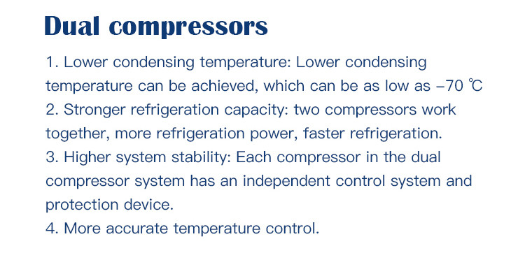5m2 18 Trays Vacuum Lyophilizer Freeze Dryer Small Commercial Freeze Drying Equipment