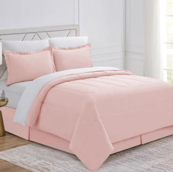 300 Thread Count Breathable Hypoallergenic Cotton All Season Comforter