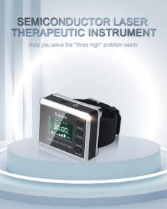 Wholesale LLLT 450nm 660nm Reduces Blood Viscosity Laser Watch For Diabetes Elderly Use from china suppliers