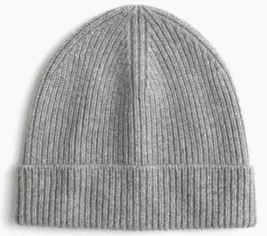 Wholesale All Cashmere Knitted Mens Chunky Beanie , Custom Color Thick Ribbed Beanie from china suppliers