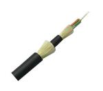 72 Core Aerial 150m Fiber Optic Cable , ADSS Outdoor Communication Fiber Optic