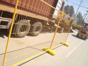 Wholesale Hot Dipped Galvanized Temporary Fence Mesh For Events / Sports 2100mm X 2400mm from china suppliers