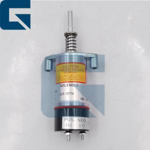 Wholesale 125-5774 1255774 Excavator Engine 3304 3306 Fuel Shutdown Solenoid Valve from china suppliers