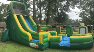 Wholesale Tarpaulin Inflatable Pvc Palm Tree Screamer Water Slide from china suppliers