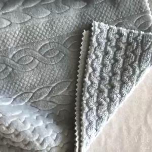 Wholesale Embossed Knitted 200gsm Soft Blanket Fabric 58'' 60&quot; from china suppliers