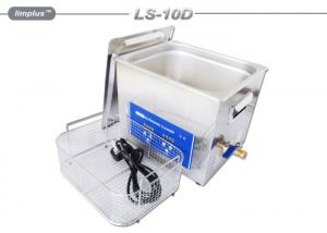Wholesale Rifle Case Table Top Ultrasonic Cleaner 10liter 30minute Adjust LS-10D from china suppliers