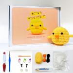 Cute Chick DIY Crochet Kit Crafts Knitting Tool Kit 1/16NM