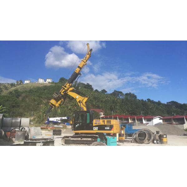 Tysim KR50A Rotary Piling Rig 50 KN.M 24M Drilling Depth Earth Boring Machine