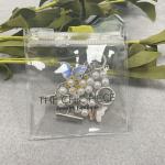 Easy Viewing PVC Jewelry Zipper Bags Transparent Personalised
