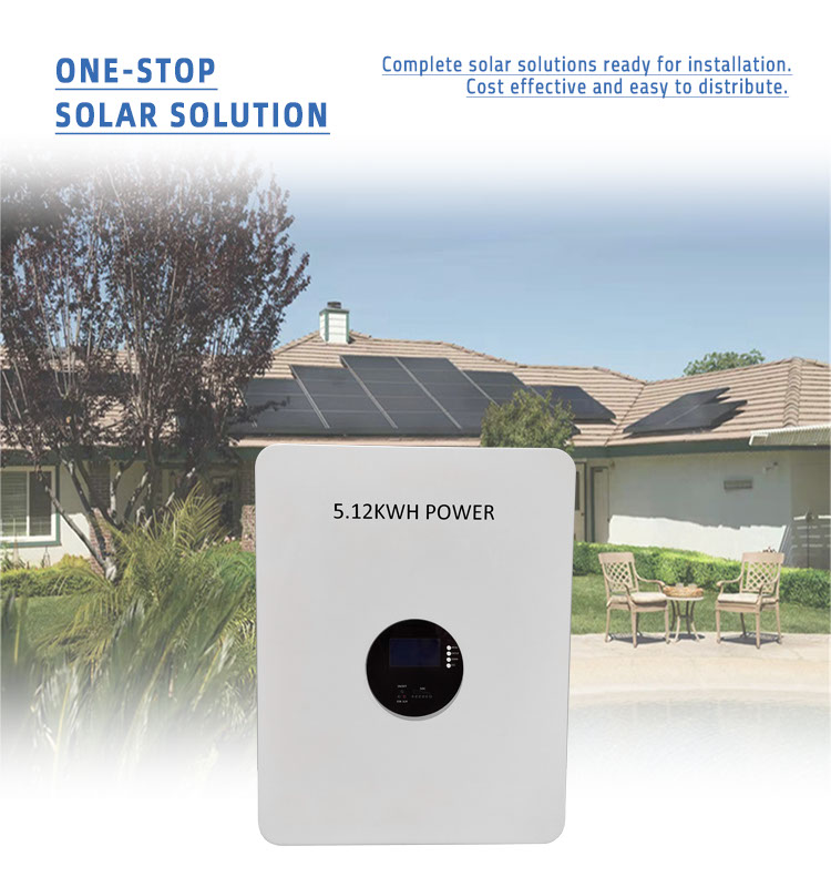 Pinsheng 2023 Solar 48 volt 10 kw 10kwh 200 amp 48v 5 kwh lifepo4 power wall home solar energy system