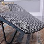 Modern leisure chair, high density foam, comfortable leather chair, living room