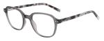 Non Prescription Round Acetate Glasses Clear Lenses Eyewear Lens width 49 mm