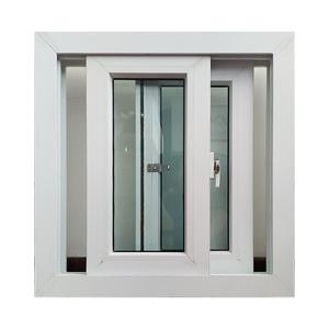 Wholesale Double Pane Sliding Glass PVC Windows UPVC Vinyl Sliding Window from china suppliers