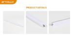 A220AA Recessed Strip Light 1000*13*10.3mm DC12V SMD 2835 Beads Aluminum 10W/7