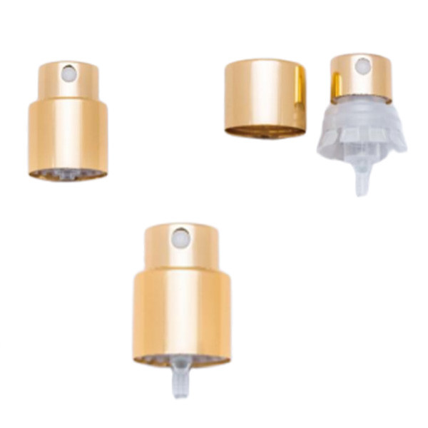 Customizable Electrolytic Aluminum 24/410 Cosmetic Bottles Pump Accurate Atomization Flexible Adaptation