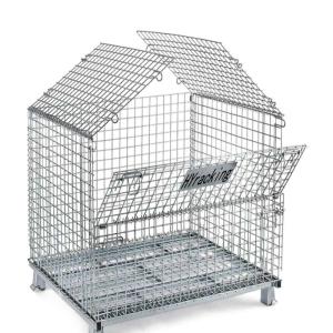 Wholesale SGS Supermarket Wire Mesh Security Cage 0.8 Tons Heavy Duty Wire Container from china suppliers