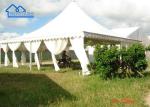 Logo Stretch Aluminum Gazebo Pagoda Tent For Outdoor Wedding Party