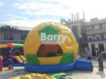 Commercial Inflatable Football Bouncer , PVC Tarpaulin Soccer Blow Up Bounce