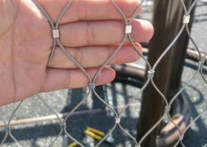 Wholesale SS316 Architectural Stainless Steel Wire Mesh 1.2-3.2mm Diameter For Building from china suppliers