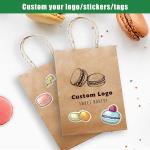 FSC Certified Kraft Paper Handbag For Clothing And Garment Packaging