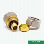 Customized Female Threaded Coupling Compression Brass Fittings Screw Fittings