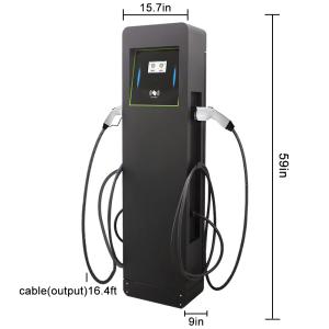 Wholesale Ev charging station double gun GB/T 20234 7kw+7kw 32A Commercial OCPP 1.6J OEM ODM from china suppliers