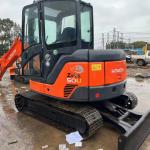 5500kg Used Mini Excavator Hitachi Zx50u Second Hand Excavator Original Color
