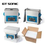 Stainless Steel Ultrasonic Parts Cleaner , Heated Digital Ultrasonic Cleaner 6L