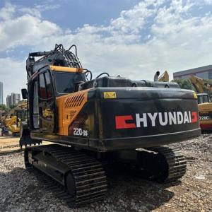 Wholesale Cummins Engine Second Hand Hyundai Excavators Hyundai R220-9s 22 Tonne from china suppliers