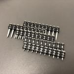 3.0x16mm Galvanised Collated Nails Step Shank DN Head Nail Pins For Concrete