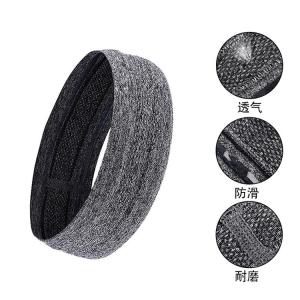Wholesale Girls Athletic Soft Elastic Stretch Headbands Soft Stretchy Fitness Tennis Sweatband from china suppliers