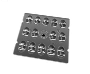 Wholesale 65x160 Degree SMD LED Lens PC Material 3030 Chips Weather Resistant from china suppliers
