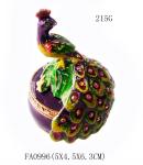 Beautiful Peacock Bird Jewelry Box ,Fashion Trinket Box