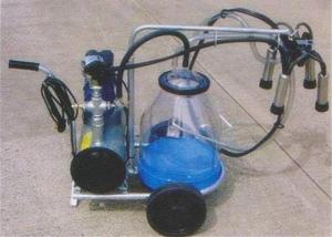 Wholesale Food Grade Trolley Type Clear Bucket Mobile Milking Machine For Farmland Cow from china suppliers