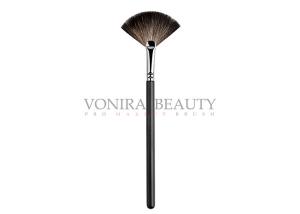 Wholesale Small Fan Private Label Makeup Brushes Soft Smooth For Sweeping / Sculpting from china suppliers
