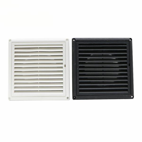 Mass 100mm 125mm 150mm 200mm HVAC Air Plastic Gravity Grill Manufactured by OEM