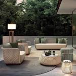 Luxury Five-Star Hotel Outdoor Rattan Sofa Combination 6 seating