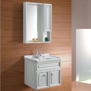 Wholesale Modern Alunimun Bathroom Vanity/ all aluminum bathroom cabinet/Mirror Cabinet /DB-8113 600X460mm from china suppliers