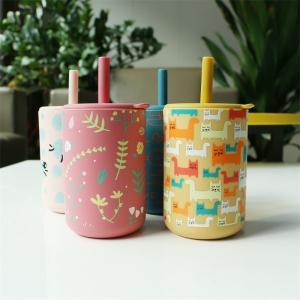 Wholesale Safe Food Grade Baby Silicone Cup For Easy And Comfortable Feeding from china suppliers