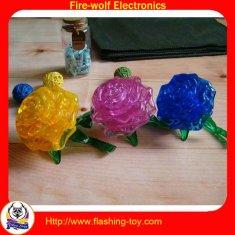 Wholesale Hot Valentine Gifts Yellow, Purple, Pink DIY 3D crystal Rose puzzle Z-1094 for children from china suppliers
