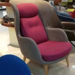 Modern Nodic Designer Armchair Ro Lounge Chair High back Living Room furniture