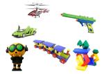 Outdoor Children Amusement Plastic Toy Parts Molding