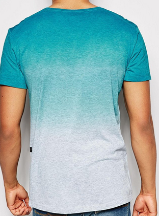 Summer Soft Thin Trendy Oversized T Shirts Custom Gradient T Shirts For Men