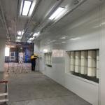 OEM Powder Coating Booths Electrostatic Powder Coating Line