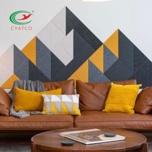 Wholesale Multicolor Triangle Acoustic Sound Tiles For Walls Flavorless from china suppliers