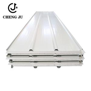 Wholesale Metal Sandwich Panel Roof Prefabricated Building Polyurethane Insulation Roof Sandwich Panel from china suppliers