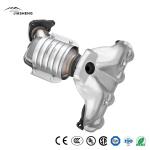 High Flow Steel Catalytic Converter Lower fuel consumption ISO9001