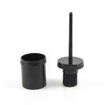 20*φ3.8 cm plastic round cap horse grooming brush products hoof dressing brush