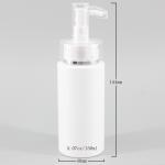 Oil Shampoo 24mm 130ml Clear Lotion Bottles