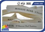 Personalized Printed Cotton Ribbon Packaging Accessories For Clothing Retail